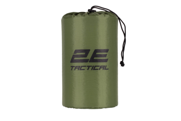 2E Tactical Inflatable sleeping folding mat, air pump system, green