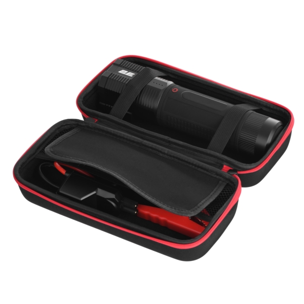 2E Beam Jump Starter and charger portable, 300А/1000А, 8000мА, power bank, flashlight, 1xUSB/3A, case