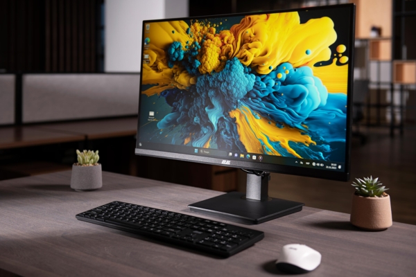 Монітор 2E 27″ N2723B D-Sub, HDMI, IPS, 75Hz, Pivot