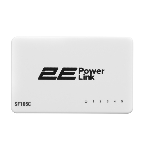 2E PowerLink Switch SF105C 5xFE, Unmanaged