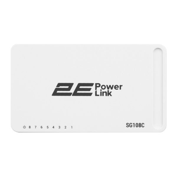 2E PowerLink Switch SG108C 8xGE, Unmanaged