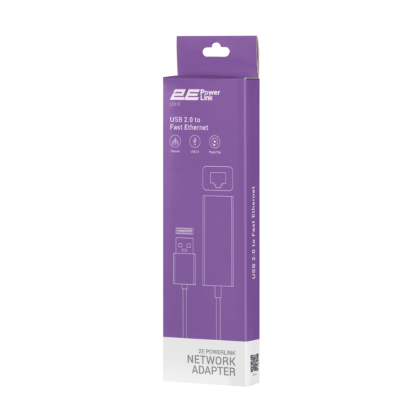 Мережевий адаптер 2E PowerLink LD318 1xFE, USB