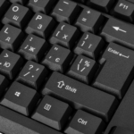 Клавиатура мембранная 2E KS108 104key, USB-A, EN/UK, чёрный