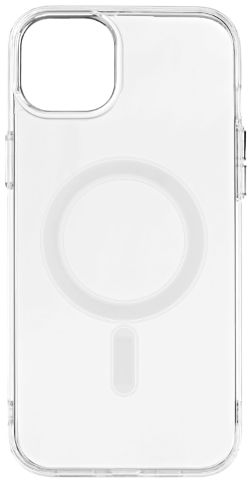 Чехол 2Е Basic для iPhone 15 Plus, Transparent MagSafe Cover, прозрачный