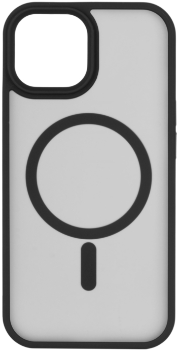 Чехол 2Е Basic для iPhone 15, Soft Touch MagSafe Cover, черный