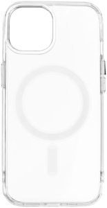 2E Basic case for Apple iPhone 15, Transparent MagSafe Cover, Clear