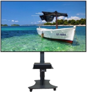 Подставка ТВ или УКФ проектора 2E, ТВ до 75″ или ALR экрана 120″