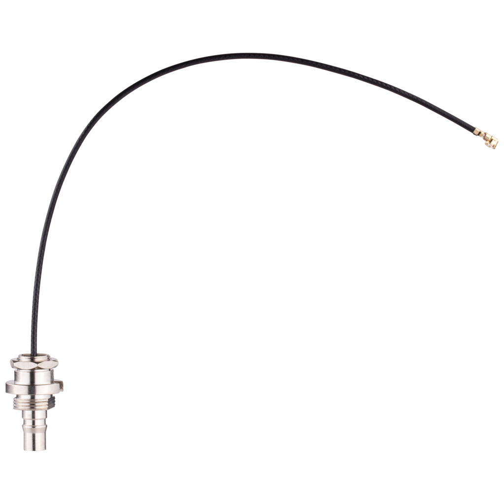 Coaxial cable (Pigtail) 2E QMA-IPX, 150 mm, for RC