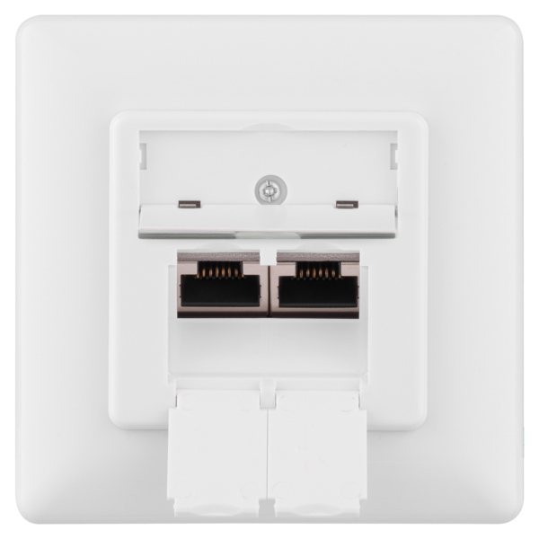 Front fase panel  2х Keystone 80×80 with grounding