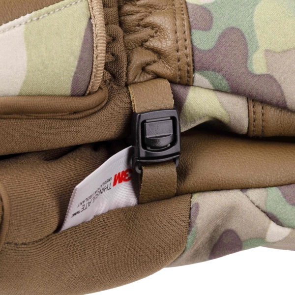 2E Tactical winter gloves, Full Touch 3M, L, Multicam