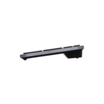 Клавіатура мембранна 2E KS240 110key, WL/BT, EN/UK, сіро-чорний
