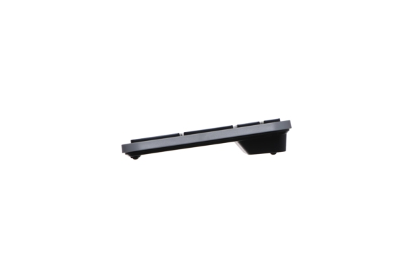 Клавіатура мембранна 2E KS240 110key, WL/BT, EN/UK, сіро-чорний