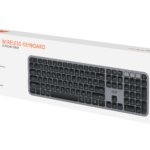 Клавіатура мембранна 2E KS240 110key, WL/BT, EN/UK, сіро-чорний