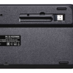 Клавіатура мембранна 2E KS250 84key, WL/BT, EN/UK, чорно-сірий