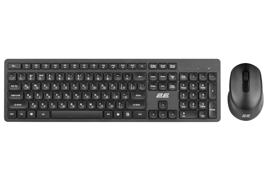 2E Combo keyboard and mouse MK420 WL, EN/UK, black
