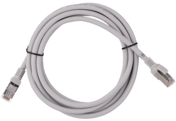 Патч-корд 2E САТ 6, FTP, 3м, 26AWG, RJ45, 7/0.16, Cu, LSZH, серый