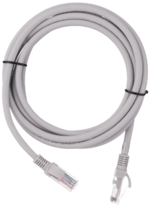 Patch cord  2E Cat 6,UTP,RJ45, 26AWG ,7/0.16 Cu, 2.00 m, LSZH,Grey