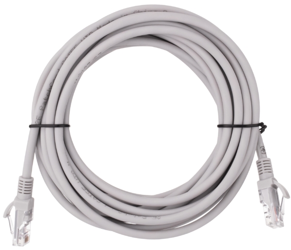Патч-корд 2E САТ 5e, UTP, 3м, 26AWG, RJ45, 7/0.16, Cu, LSZH, серый