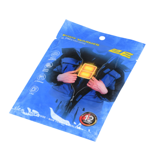 2E Tactical Chemical body warmer size XL (192x130mm), adhesive, up to 12 hours – 20 pcs