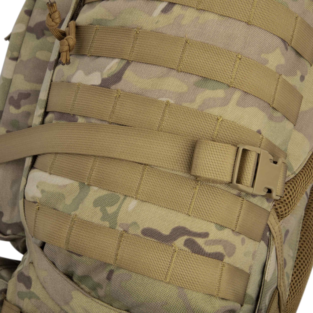 Рюкзак тактичний 2Е, 90L, LargeCap, Molle, камуфляж