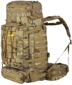 Рюкзак тактичний 2Е, 90L, LargeCap, Molle, камуфляж