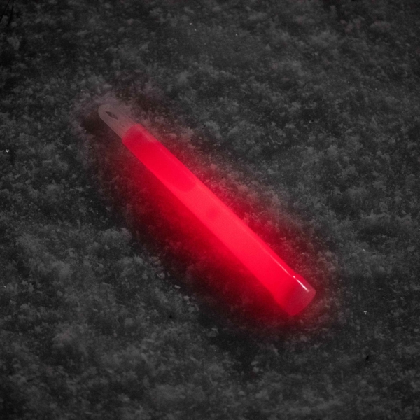 2E Tactical Chemical light GS6, 15 cm, 12 hours, red