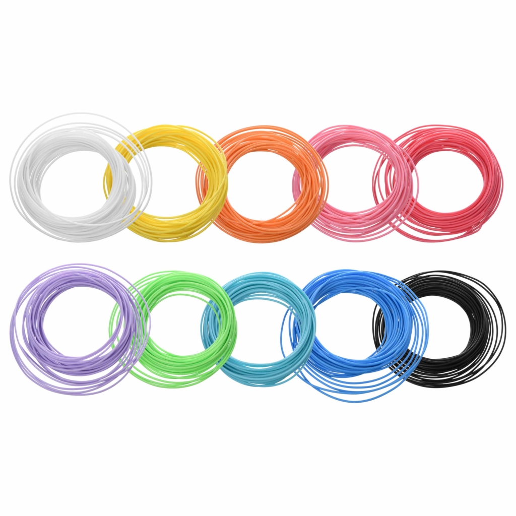 Filament 2E for PCL 3D pen,1.75mm, 10pcs, mix