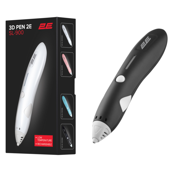 Ручка 3D 2E SL_900, PCL, Aкб 500mAh, черный