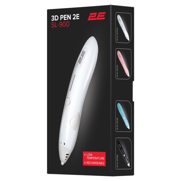 Ручка 3D 2E SL_900, PCL, Aкб 500mAh, черный