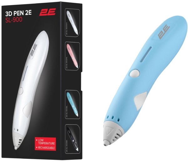 Ручка 3D 2E SL_900, PCL, Aкб 500mAh, синий