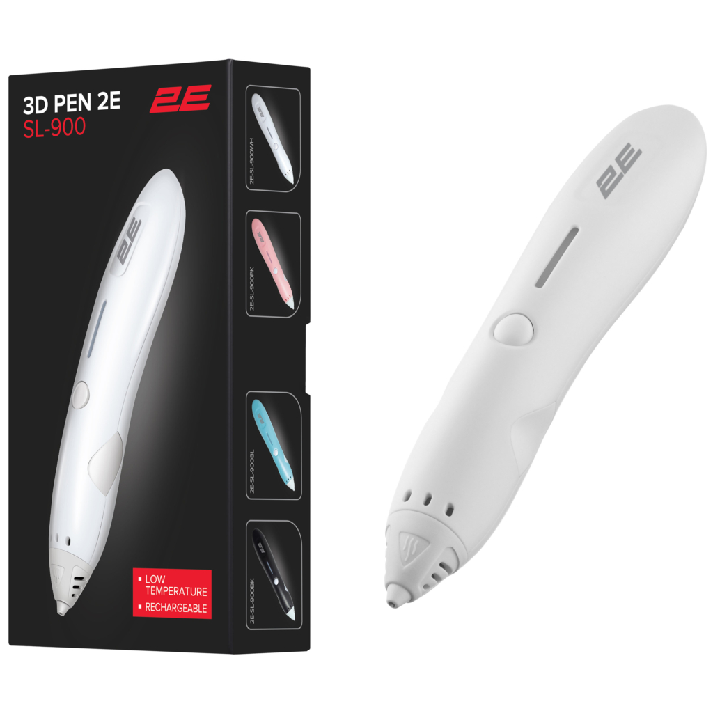3D Pen 2E SL_900, PCL, Bat 500mAh, white