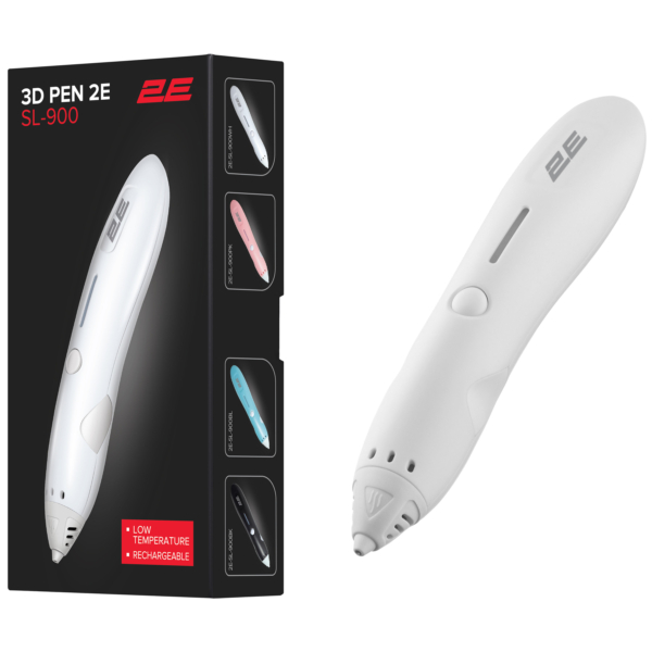 3D Pen 2E SL_900, PCL, Bat 500mAh, white