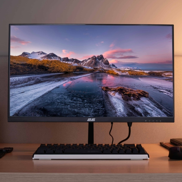Monitor 2E 23.8″ D2423B D-Sub, HDMI, MM, IPS, 75Hz, FreeSync