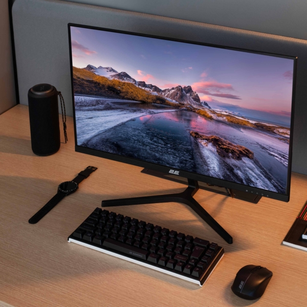 Monitor 2E 23.8″ D2423B D-Sub, HDMI, MM, IPS, 75Hz, FreeSync