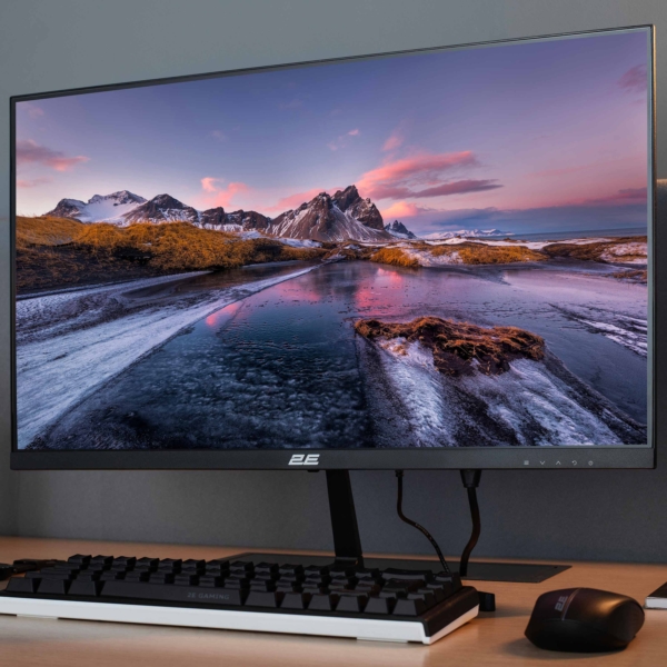 Monitor 2E 23.8″ D2423B D-Sub, HDMI, MM, IPS, 75Hz, FreeSync