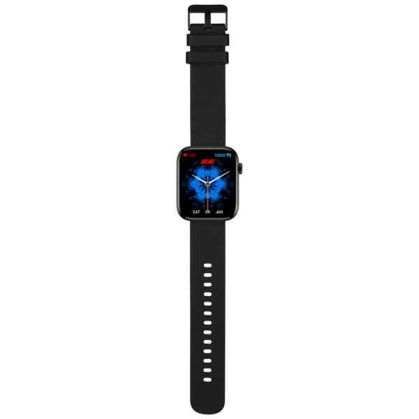 Смарт-годинник 2E Wave Plus 47мм, 1.8″, 240×286, BT 5.3, Чорний