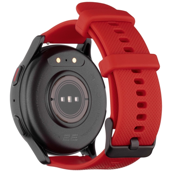 Смарт-годинник 2E Motion GT2 47мм, 1.32″, 360×360, BT 5.2, Чорно-червоний
