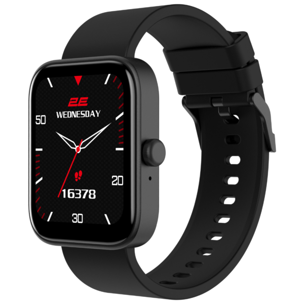 Смарт-годинник 2E Alpha SQ Music Edition 46мм, 1.78″, 368×448, AMOLED, BT 5.2, Чорний