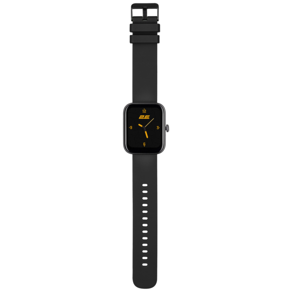 Смарт-годинник 2E Alpha SQ Music Edition 46мм, 1.78″, 368×448, AMOLED, BT 5.2, Чорний