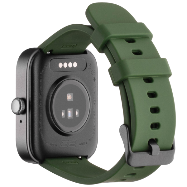 2E Smart Watch Alpha SQ Music Edition 46 mm Black-Green