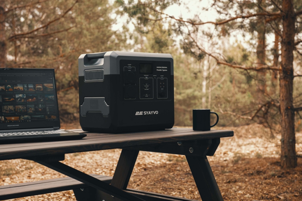 Портативная электростанция 2Е Syayvo 2400 Вт, 2560 Втч, WiFi/BT, параллельное подключение, быстрая зарядка