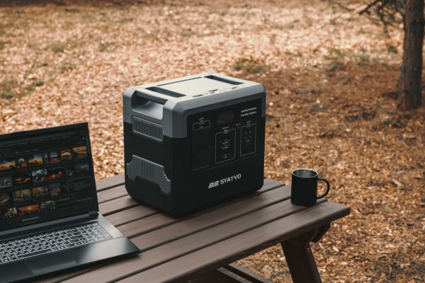 Портативная электростанция 2Е Syayvo 2400 Вт, 2560 Втч, WiFi/BT, параллельное подключение, быстрая зарядка