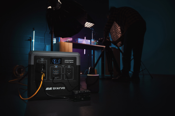 Портативная электростанция 2Е Syayvo 2400 Вт, 2560 Втч, WiFi/BT, параллельное подключение, быстрая зарядка