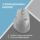 Mouse 2E MF280 Silent, WL/BT, grey