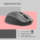 2E Mouse MF2030 Rechargeable WL Grey