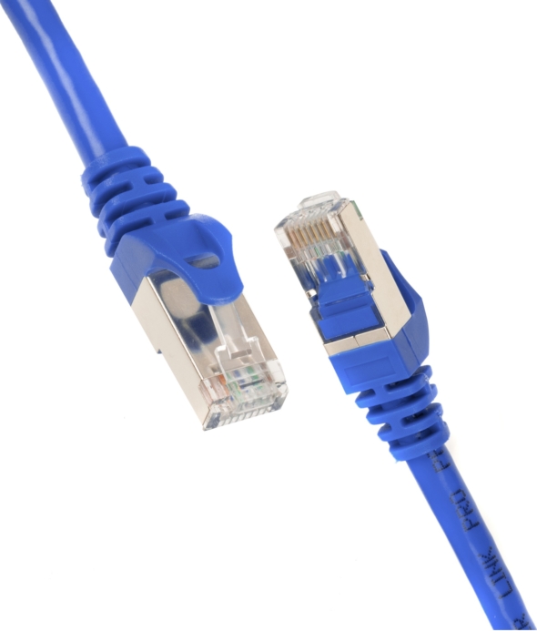 Патч-корд 2E САТ 6, UTP, 1м, 26AWG, RJ45, 7/0.16, Cu, PVC, синий