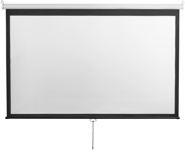 Wall mounted screen 2E 16:9, 108″, 2.4×1.33 m, MW