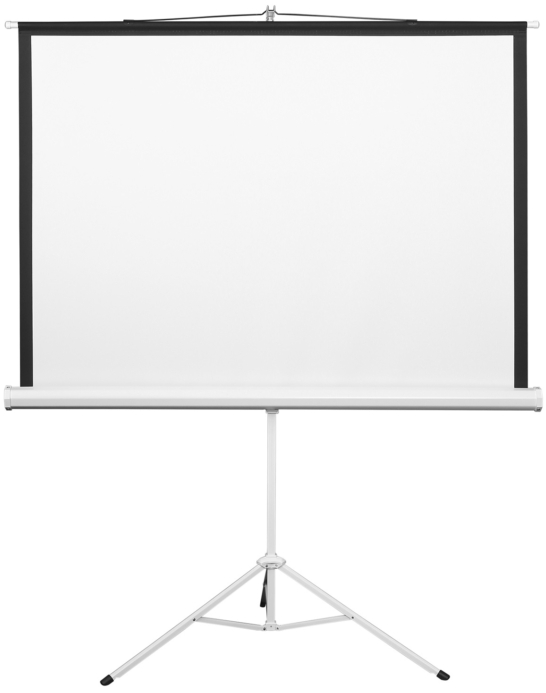 Tripod screen 2E 4:3, 86″, 1.72×1.3 m, MW