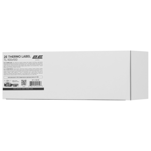 2E Thermo label TL-100×100 (3 roll)