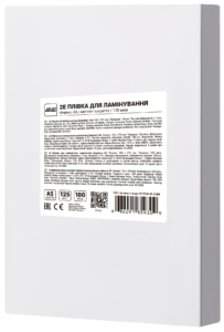 Laminating film A5 2E, matt, 125mkm